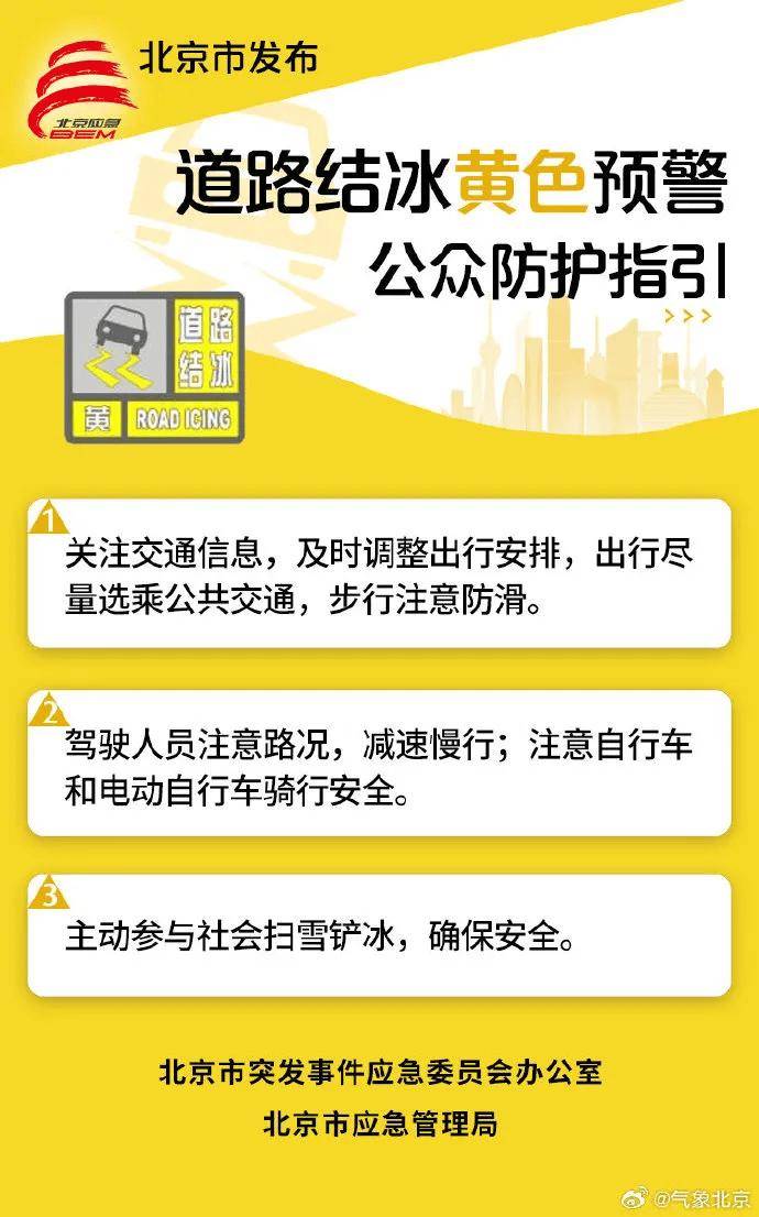 足球平台出租 _北京下雪啦!可能要下到前半夜足球平台出租 ,道路结冰黄色预警中